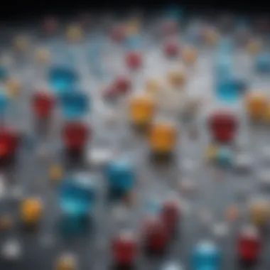 Microscopic Analysis of Vaccine Ingredients Microscopic view of vaccine components