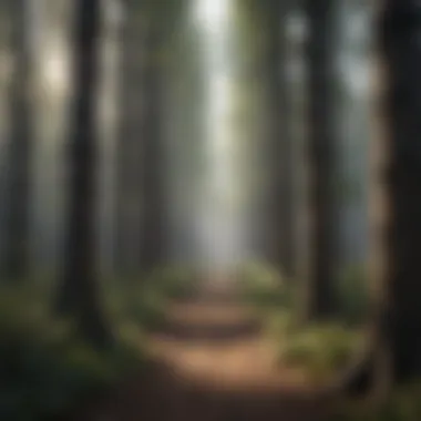 Mechanisms of Carbon Sequestration in Trees Infographic illustrating carbon sequestration in trees