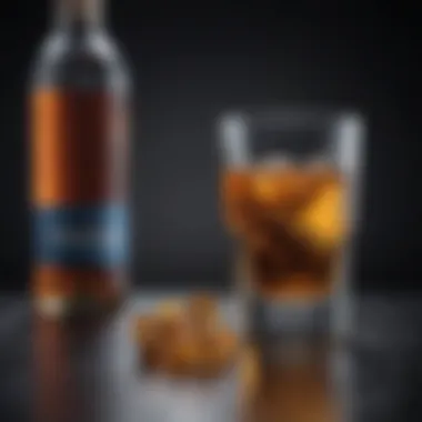 Correlation Between Alcohol Consumption and Thiamine Deficiency Graph showing the correlation between alcohol consumption and thiamine deficiency
