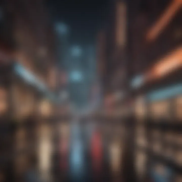 Visualization of digital twinning in urban development