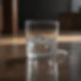 Visual representation of distilled water benefits for dogs