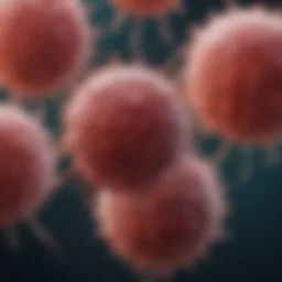 Illustration depicting the role of monocytes in the immune response
