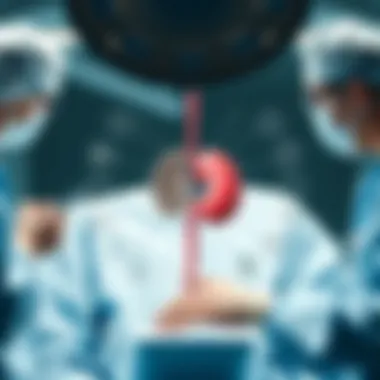 Diagram of diagnostic procedures for pancreatic cancer