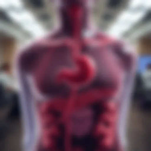 Stages of Pancreatic Cancer Progression Illustration depicting the stages of pancreatic cancer progression