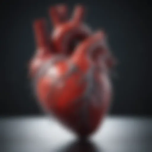 Illustration of the heart demonstrating PVC irregularities