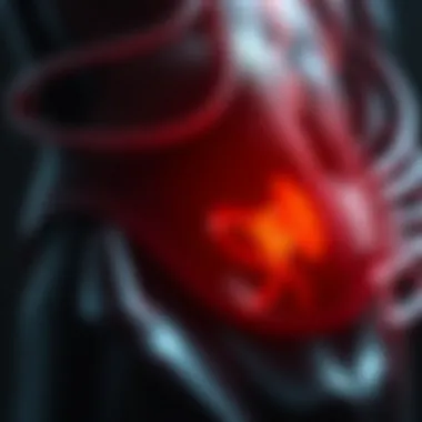 Illustration of diagnostic techniques for abdominal pain