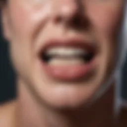 Illustration of gum sensitivity mechanisms