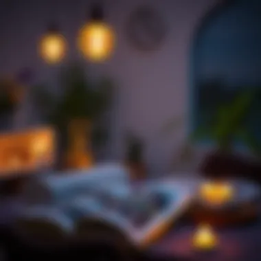 A serene environment showing relaxation techniques for mental well-being