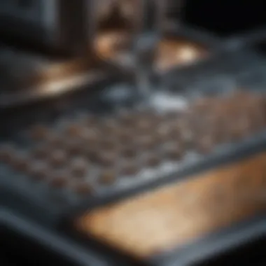 Application of spectrometer grating in a scientific research setting