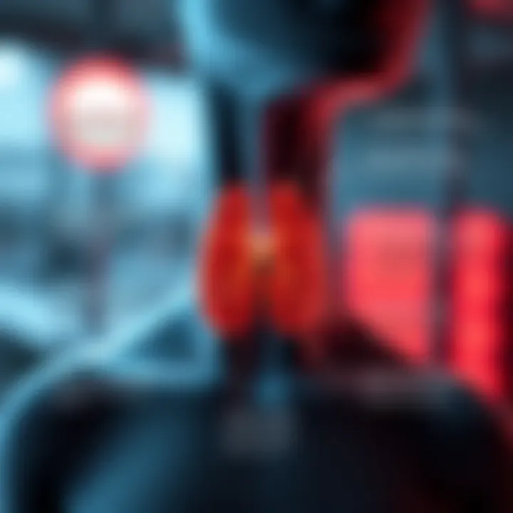 Infographic on thyroid disorders and symptoms