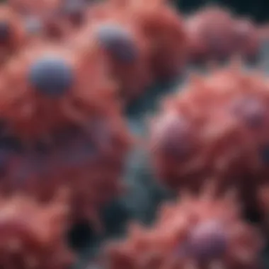 Histopathological Findings in Lung Cancer Microscopic view of lung cancer cells