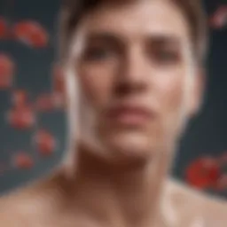 A detailed diagram illustrating the genetic mechanisms of Hemophilia B