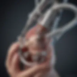 Diagram illustrating the Urolift mechanism of action