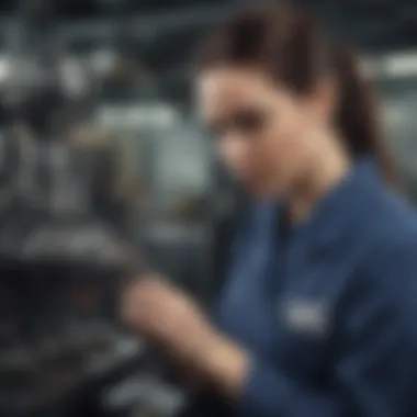 Enhancing Skills for a Modern Manufacturing Workforce A visual depicting skill enhancement and training in the manufacturing workforce.