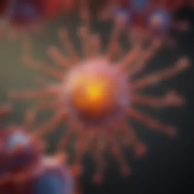 Immune Response Deficiency in XLP Diagram representing immune response deficiency in XLP
